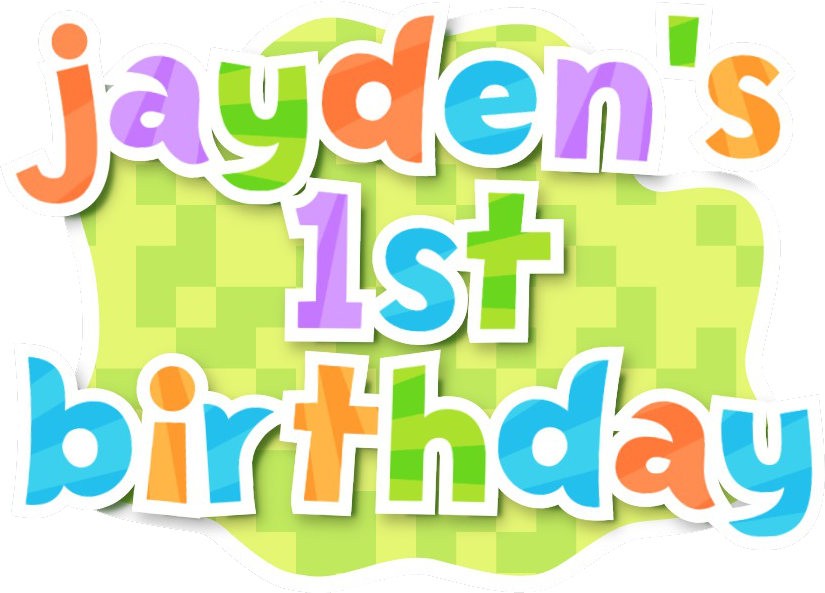 Jayden's 1st Birthday!